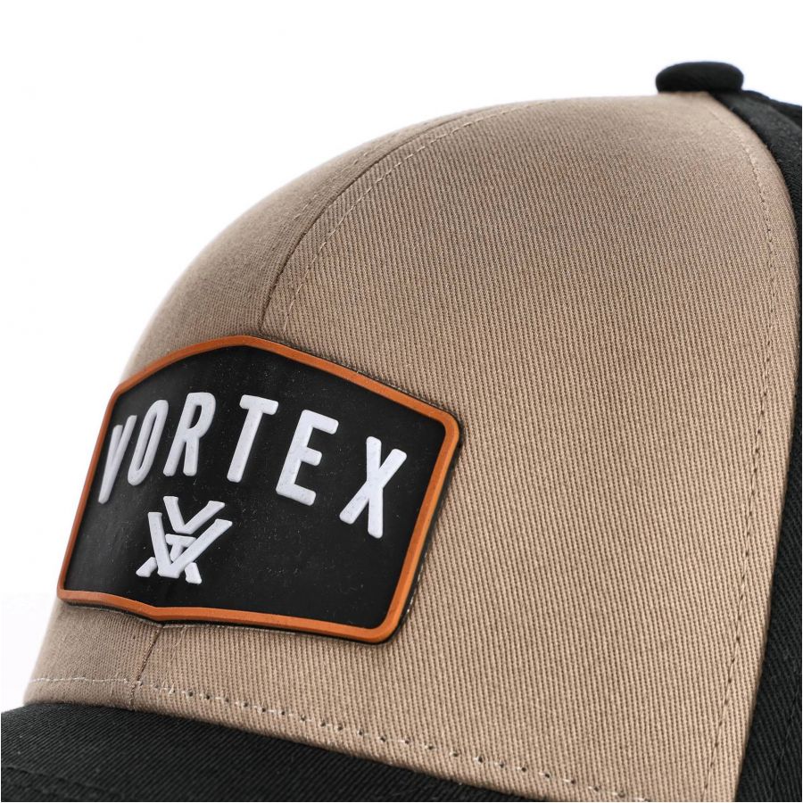 Men's Vortex GO Big Patch baseball cap black and brown 3/3