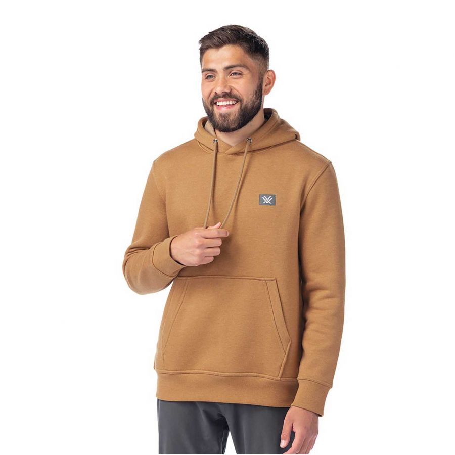 Men's Vortex Heavyweight Hoodie Gold Sweatshirt 3/5