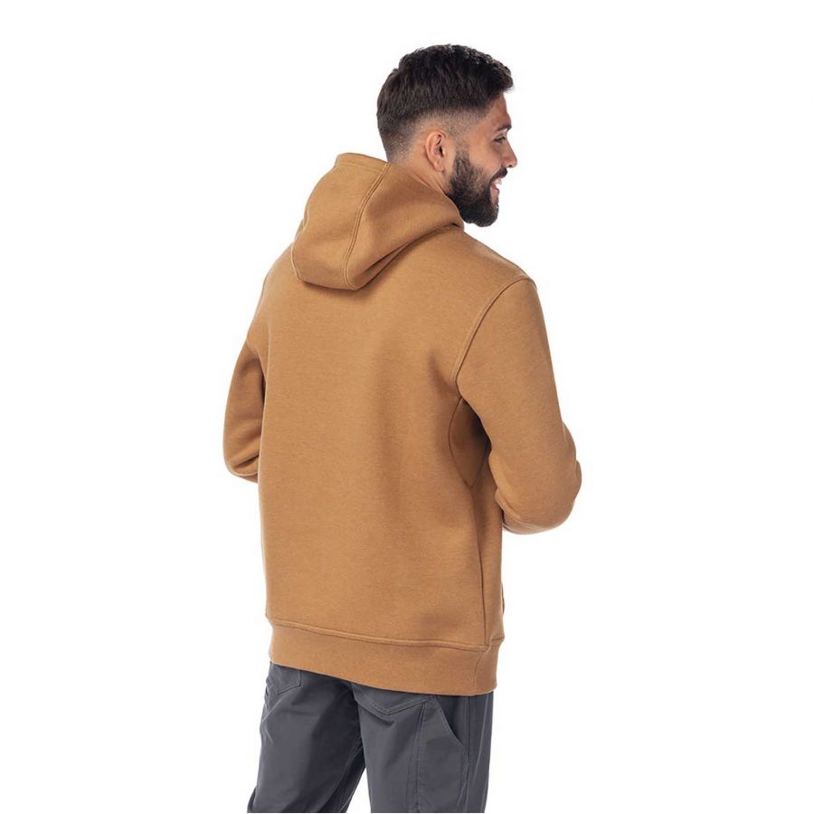 Men's Vortex Heavyweight Hoodie Gold Sweatshirt 4/5