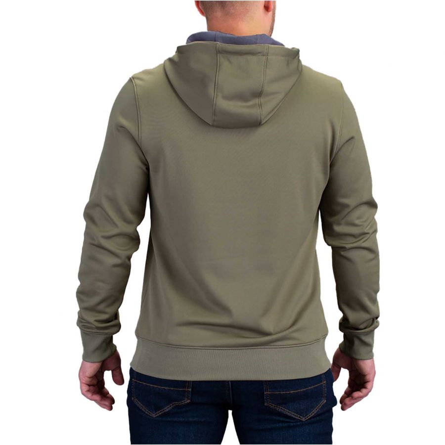 Men's Vortex Performance Hoodie olive green 4/4