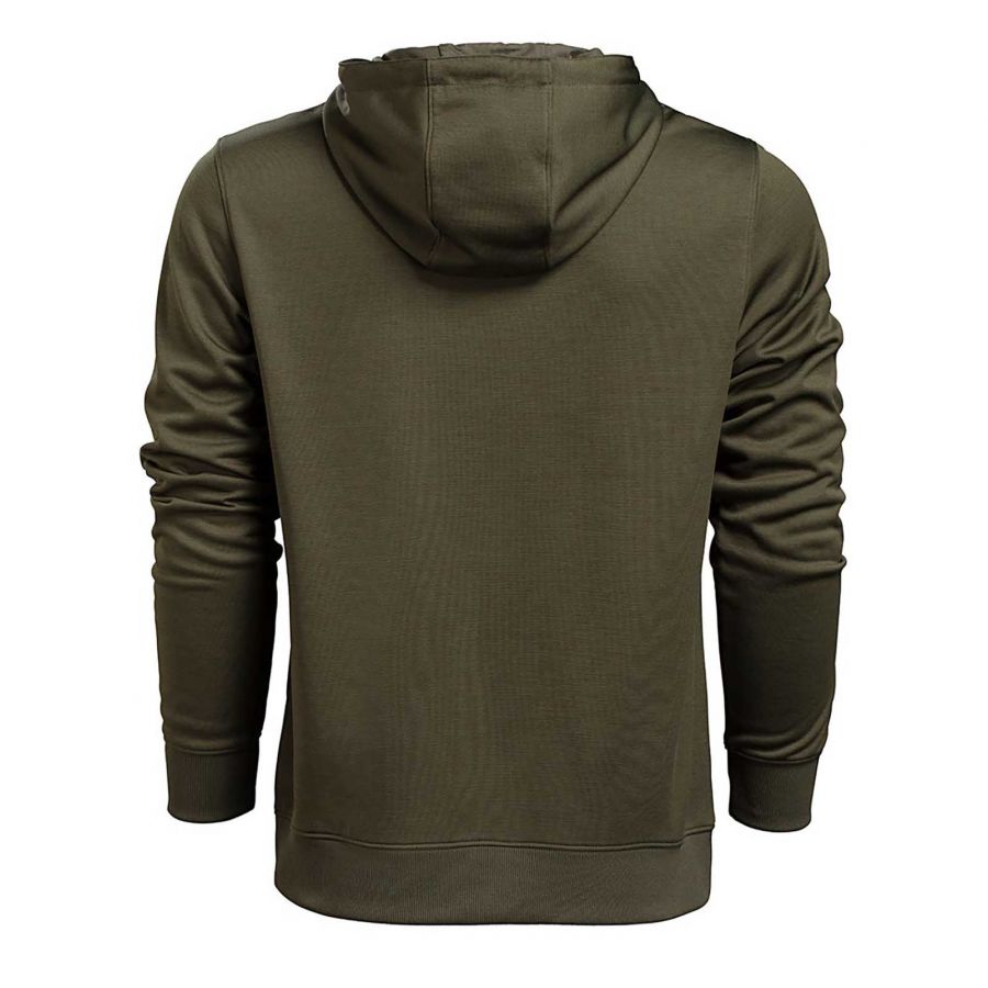 Men's Vortex Three Peaks Performance Olive Sweatshirt 2/5