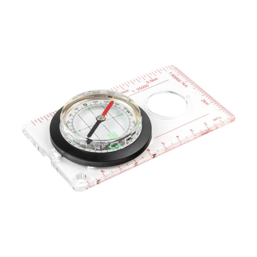 MFH cartographic compass with ruler 1/2