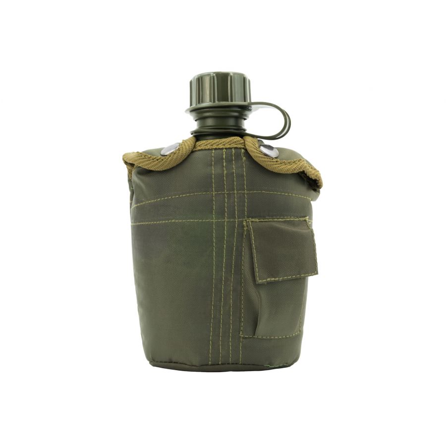 MFH covered canteen - olive green 1/5