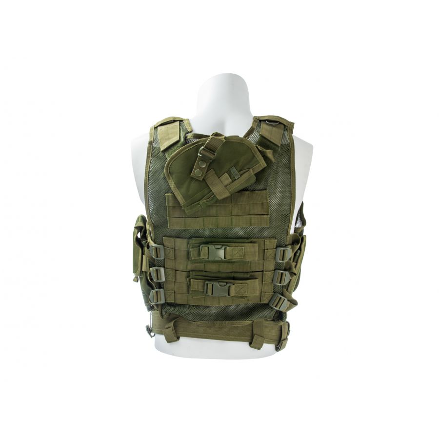 MFH USMC tactical vest olive green 3/5