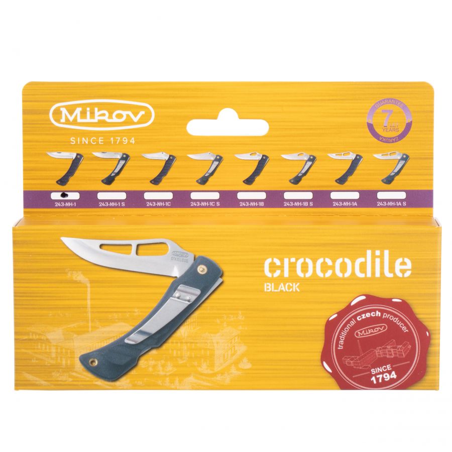 Mikov Crocodile knife 243-NH-1 black 4/4
