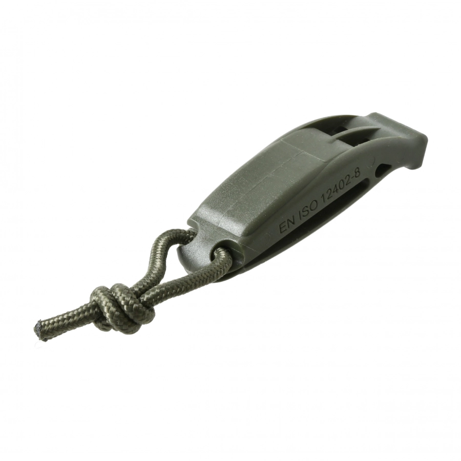Mil-Tec alarm whistle olive green 3/4