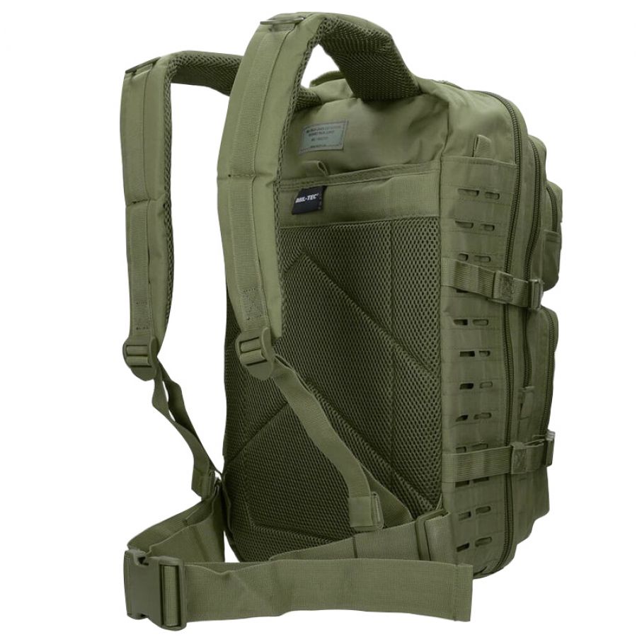 Mil-Tec Assault Laser Cut backpack 36 l olive green 4/4