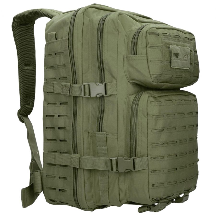 Mil-Tec Assault Laser Cut backpack 36 l olive green 2/4
