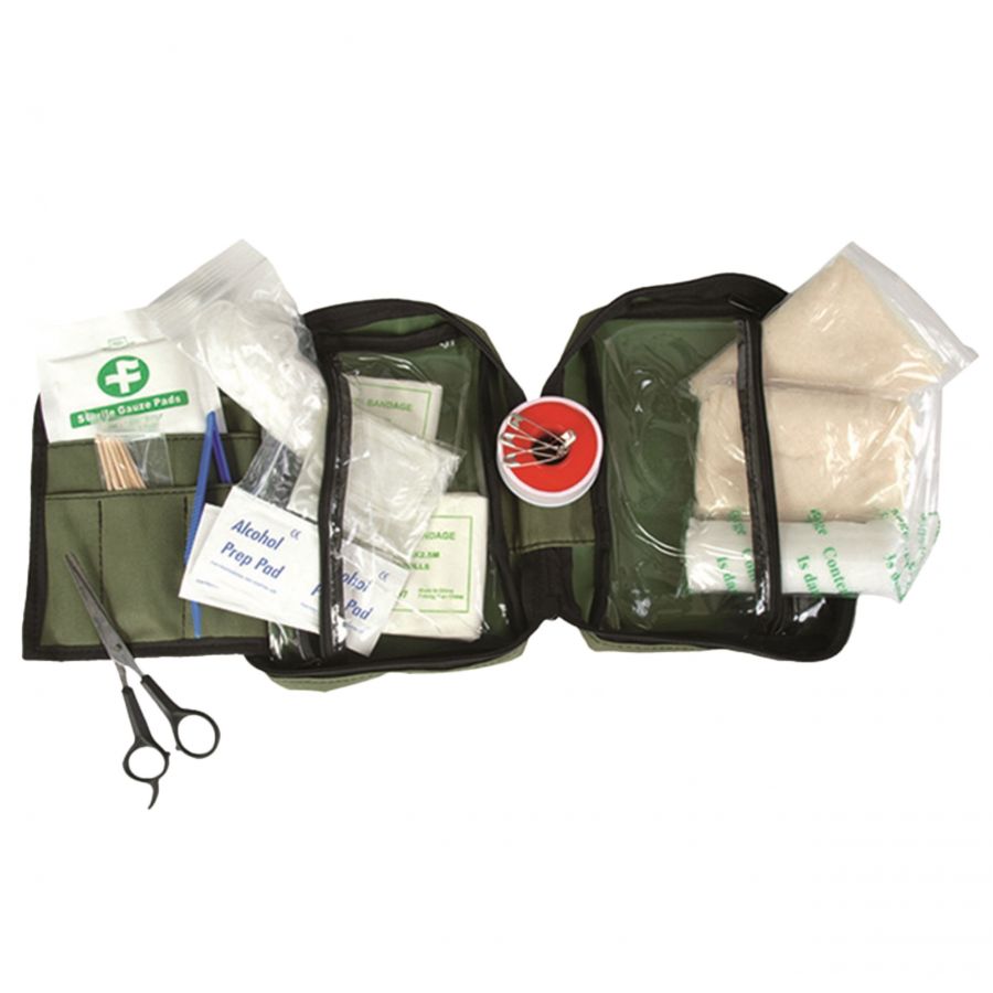 Mil-Tec first aid kit large 19x14x6.5 olive green 4/4