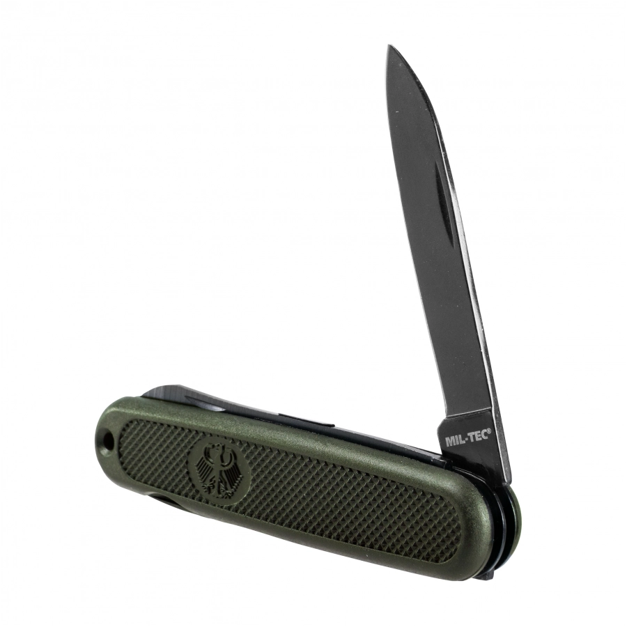 Mil-Tec German Old Style olive green pocket knife 2/2