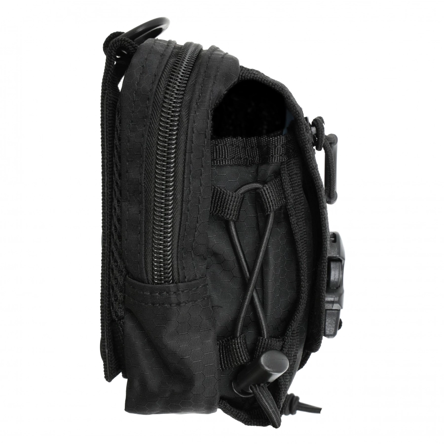 Mil-Tec Hextac Belt Pouch black 2/4