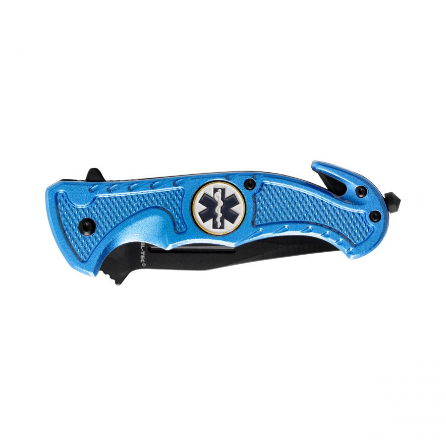 Mil-Tec Rescue rescue knife blue 4/5