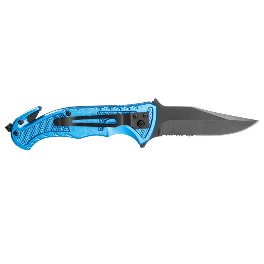 Mil-Tec Rescue rescue knife blue 2/4