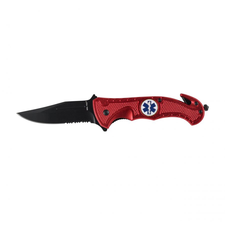 Mil-Tec Rescue rescue knife red 1/5