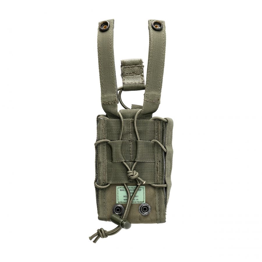Mil-Tec single magazine pouch olive green 3/4