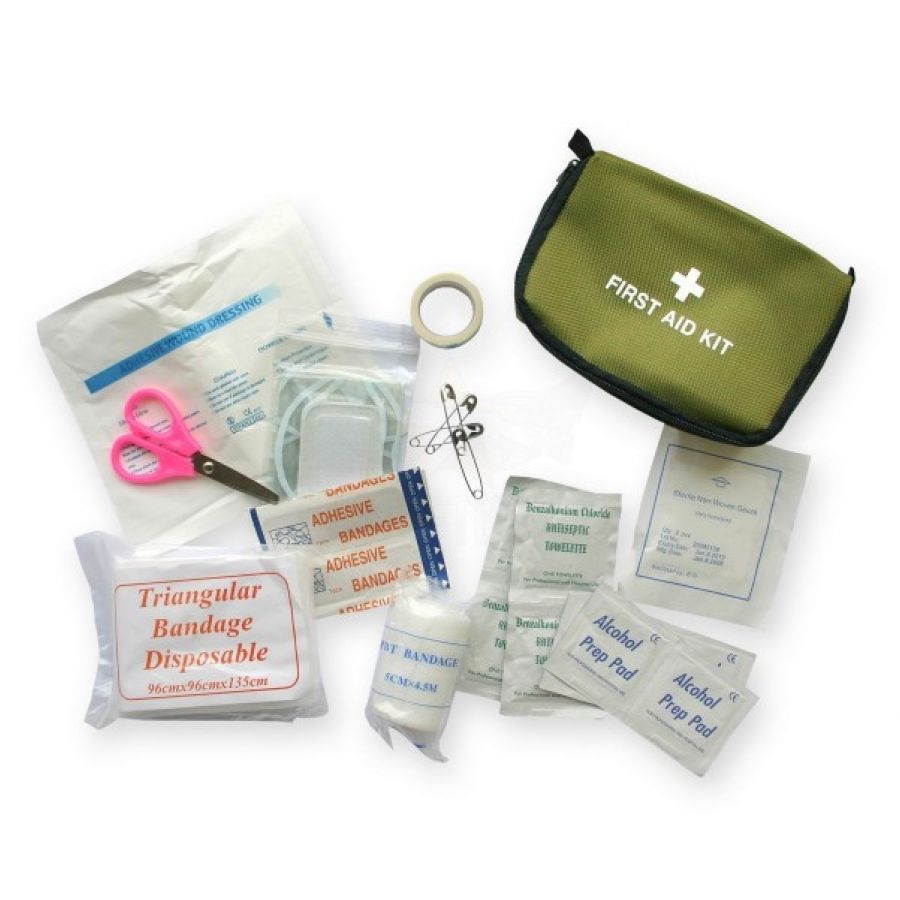 Mil-Tec small first aid kit 14x9x5 olive 16026001 2/3