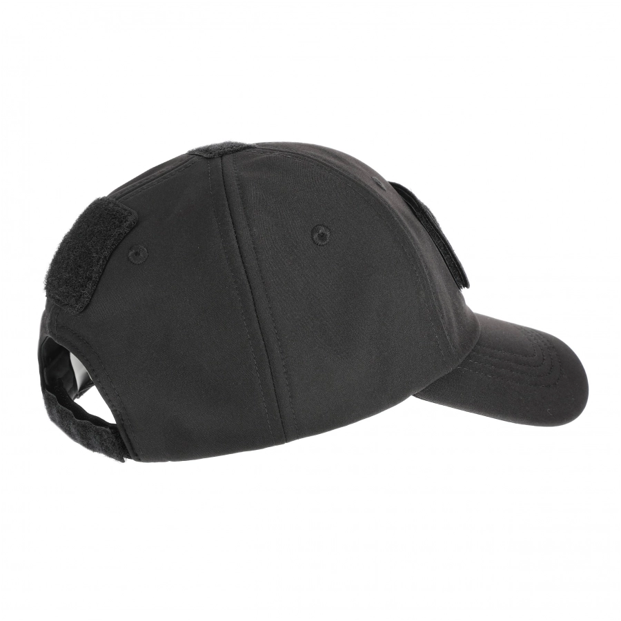 Mil-Tec Softshell cap black 2/3