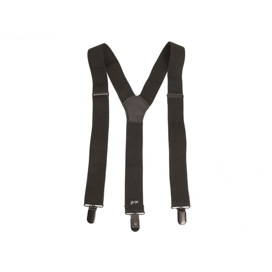 Mil-Tec suspenders black 1/1