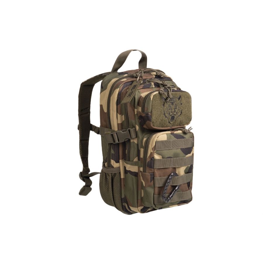 Mil-Tec US Assault woodland children's backpack 1/3
