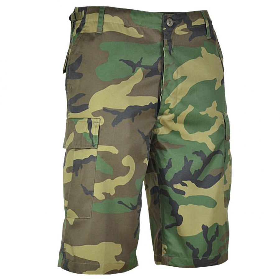 Mil-Tec woodland men's bermudas 2/3