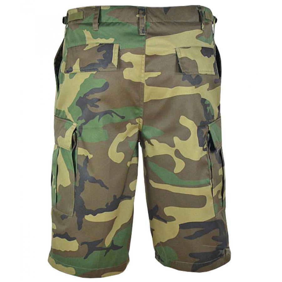 Mil-Tec woodland men's bermudas 3/3