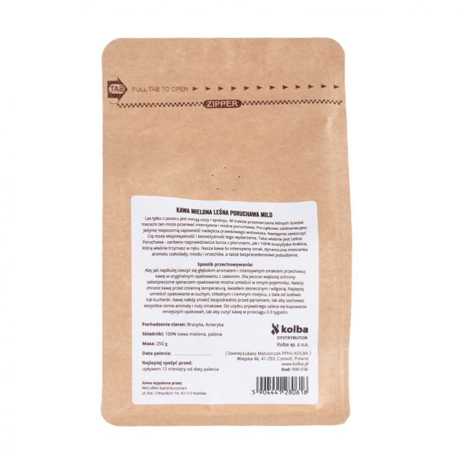 Mild Forest Cob Ground Coffee 250 g 2/2