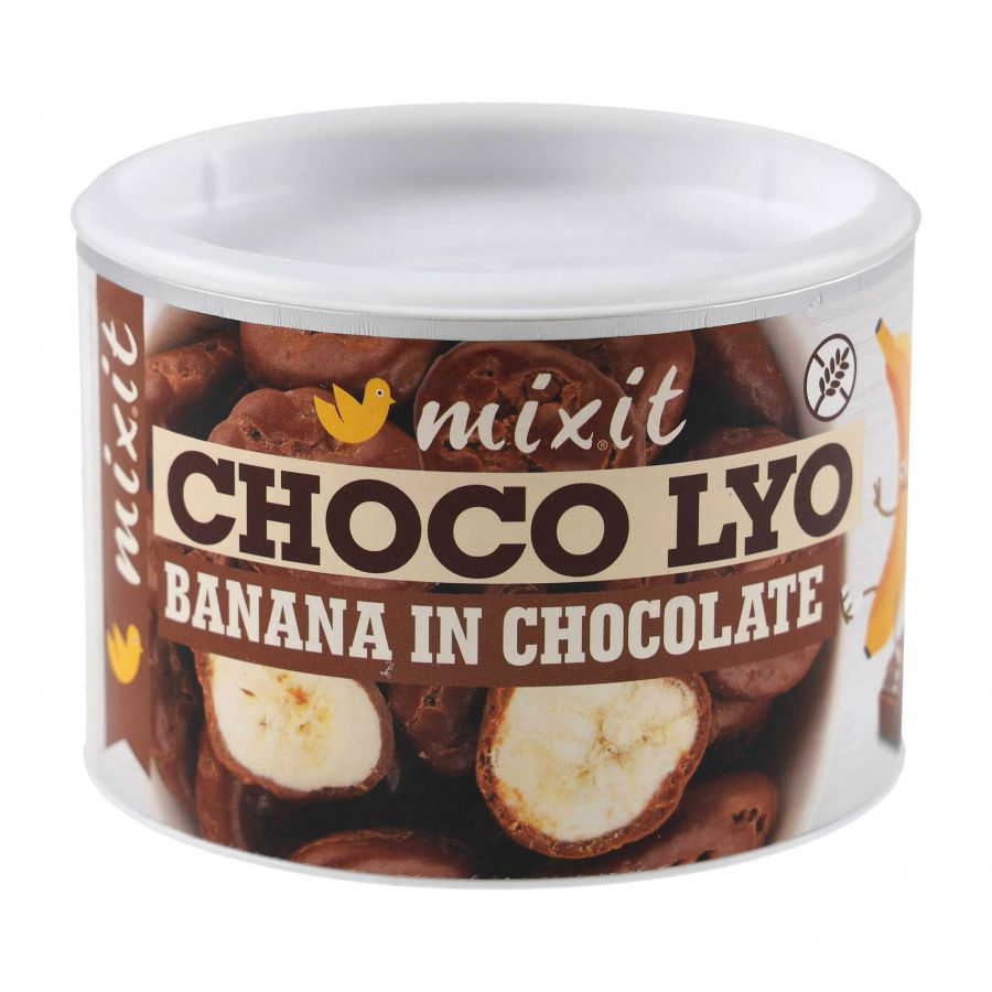 Mixit chocolate-covered crunchy bananas 170 g 1/2
