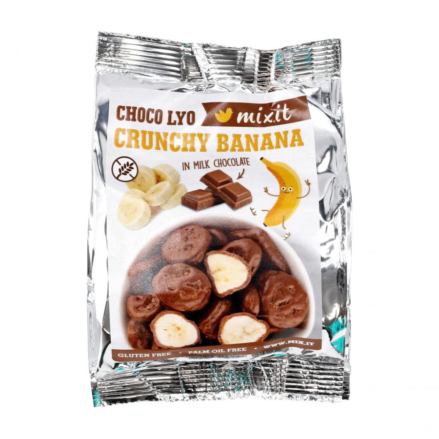 Mixit chocolate-covered crunchy bananas for your pocket 1/2