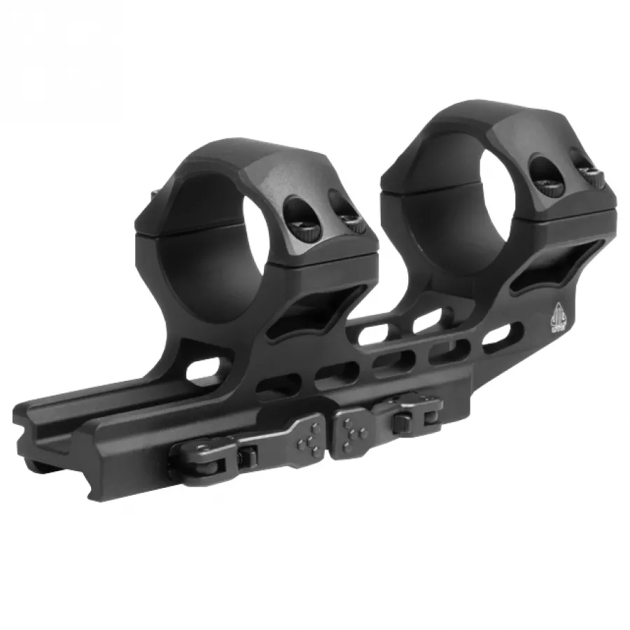 Montaż jednoczęściowy, wysoki, szybki Leapers UTG Accu-Sync 30/22 cantilever 34 mm czarny 1/7