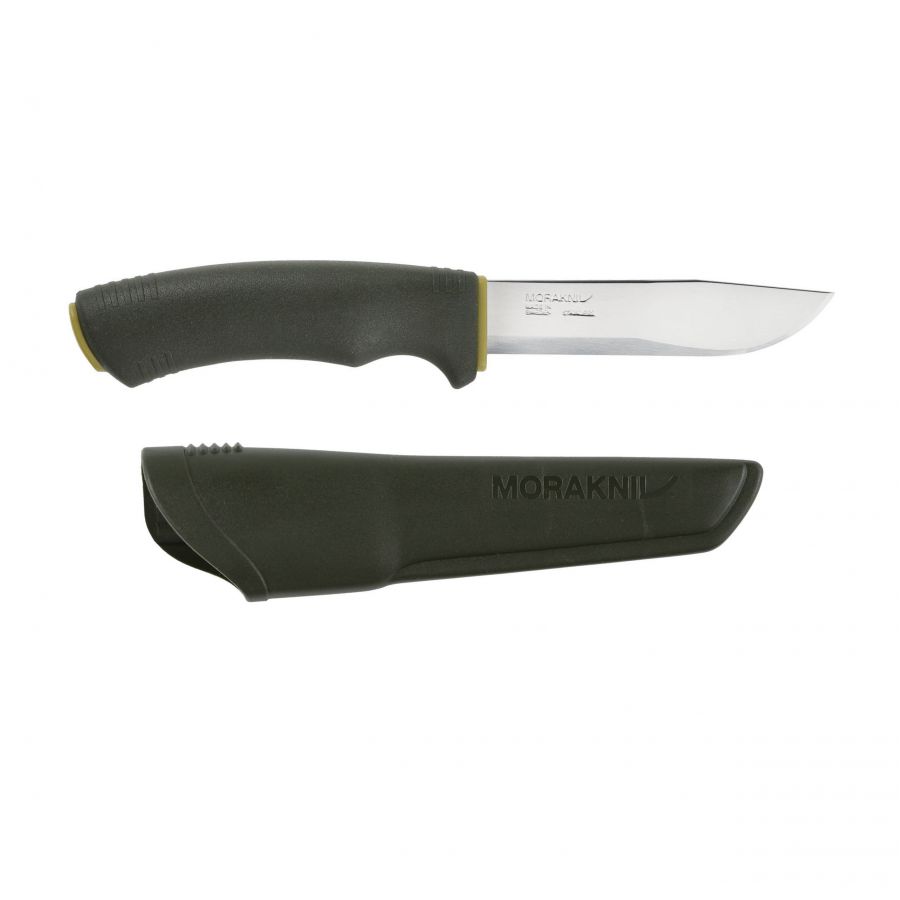 Morakniv Bushcraft Forest green knife (S) 4/7