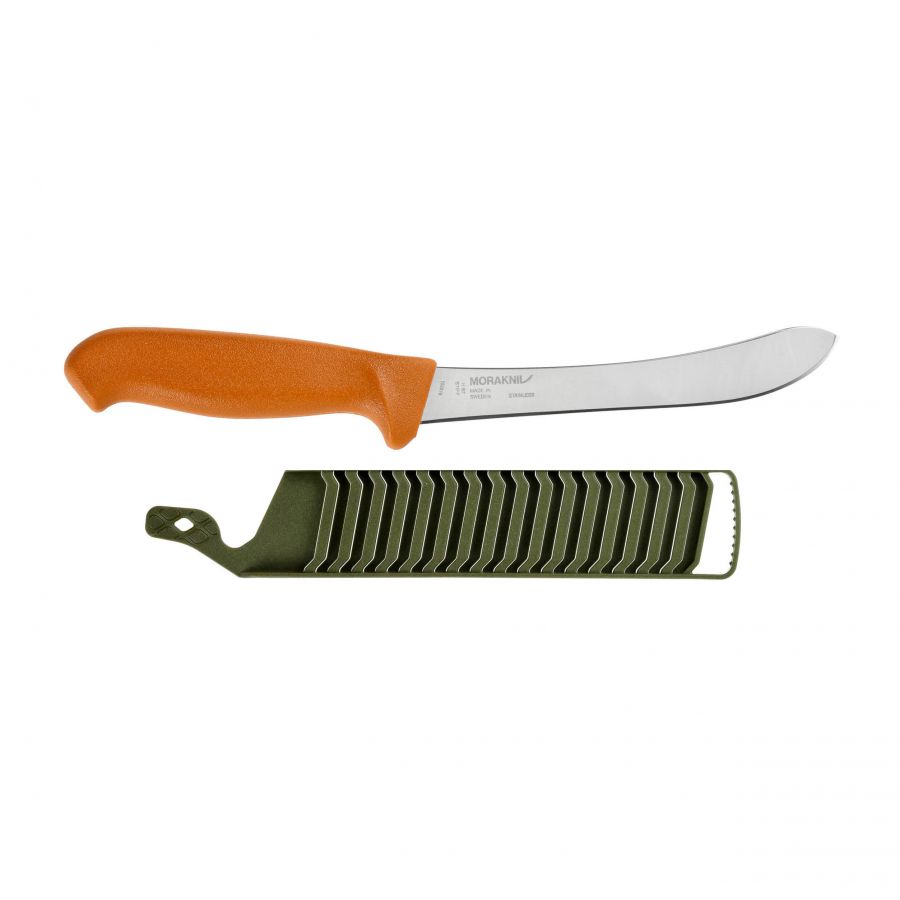 Morakniv Hunting Butcher knife orange. (S) 4/5
