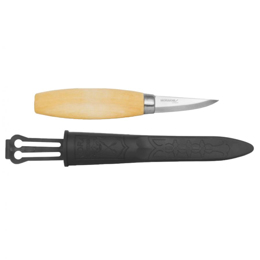 Morakniv Woodcarving knife 120 carbon steel 3/3