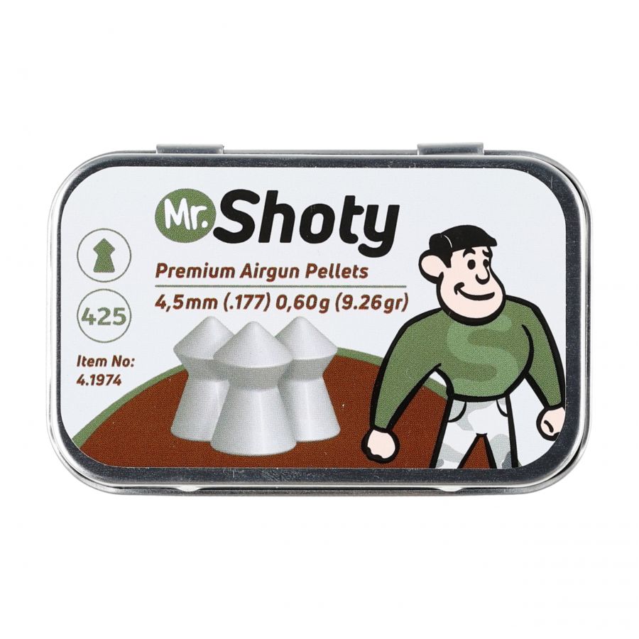 Mr. Shoty spike shot 4.5 mm 0.60 g 425 pcs. 1/4