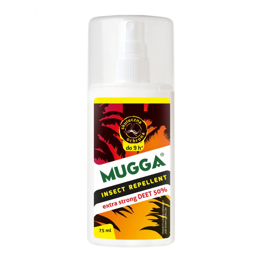 Mugga repellent spray 50% DEET 75 ml. 1/17