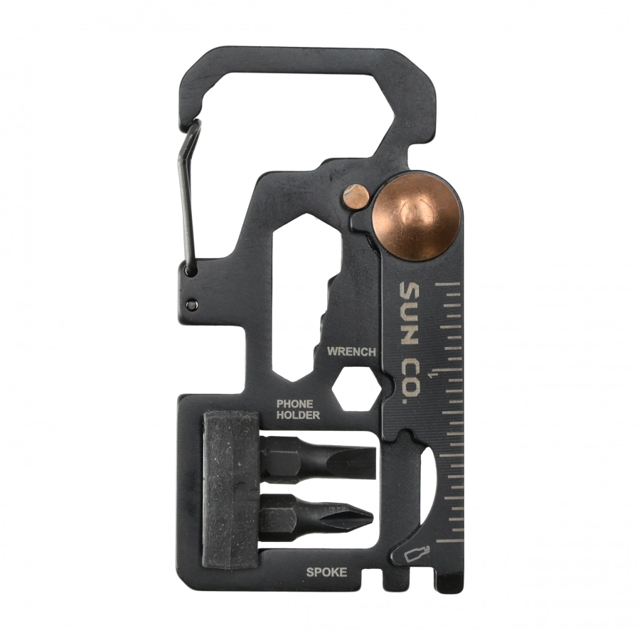 Multitool, carabiner Sun Co. ComboDriver 1/4