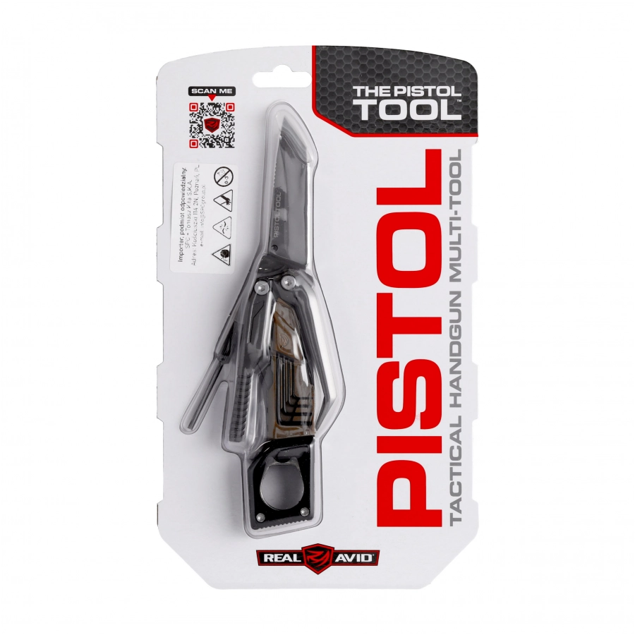 Multitool do pistoletów Real Avid The Pistol Tool 19 funkcji brązowy AVPSTL 4/5