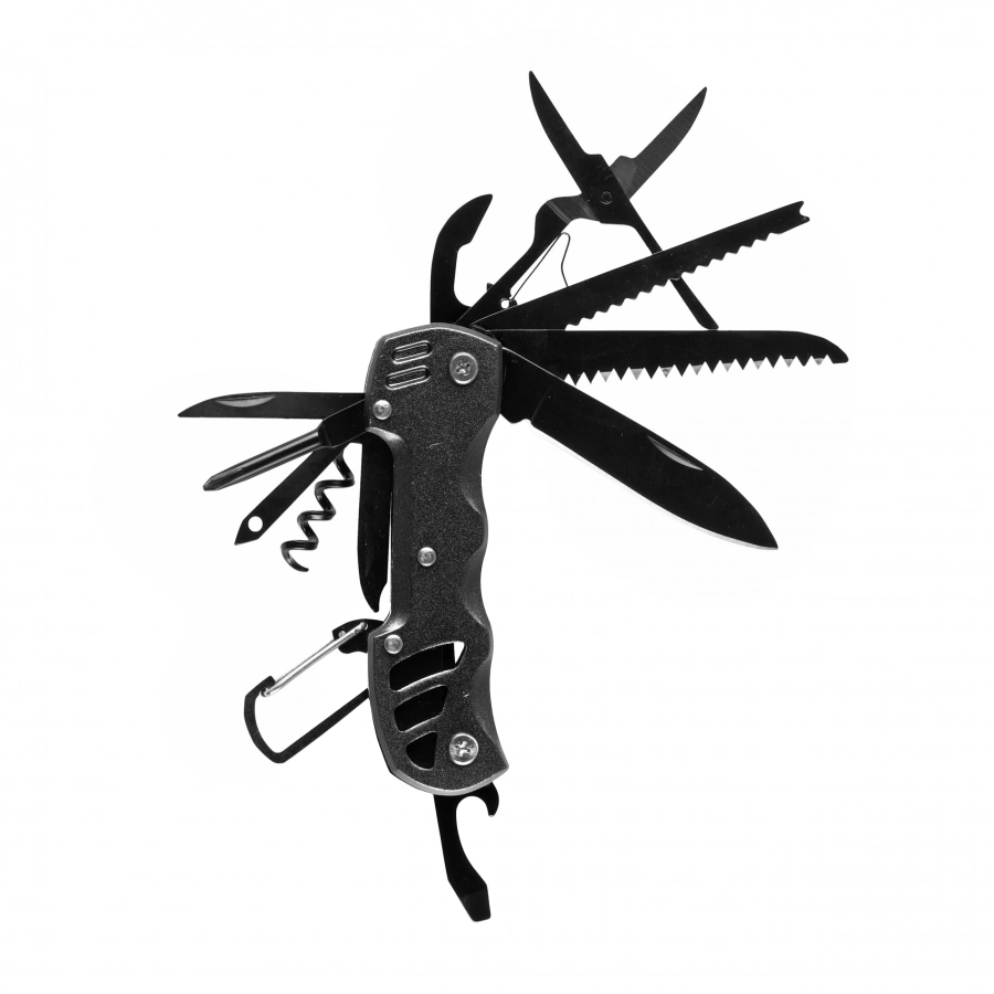 Multitool Foxter narzędzie wielofunkcyjne survival 13w1 czarny
 2/5