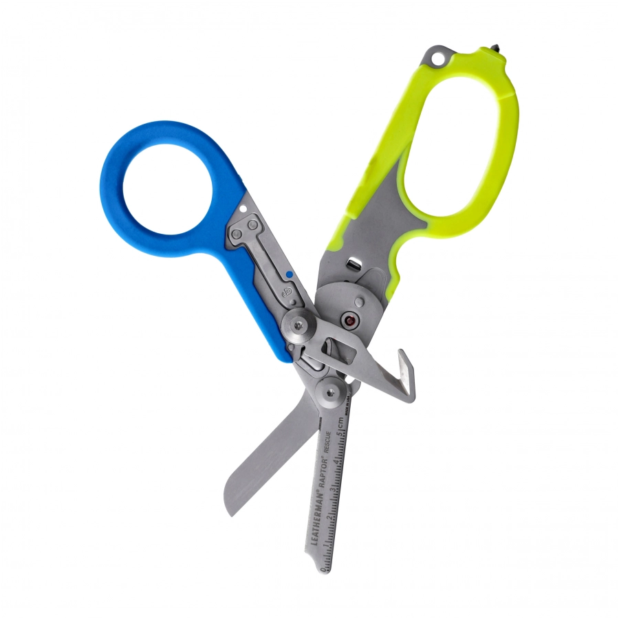 Multitool Leatherman Raptor Rescue żółto/niebieski z kaburą Utility 1/5