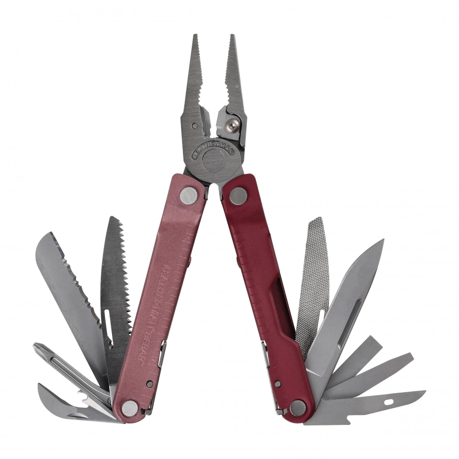 Multitool Leatherman Rebar Heathered Cranberry
 1/7
