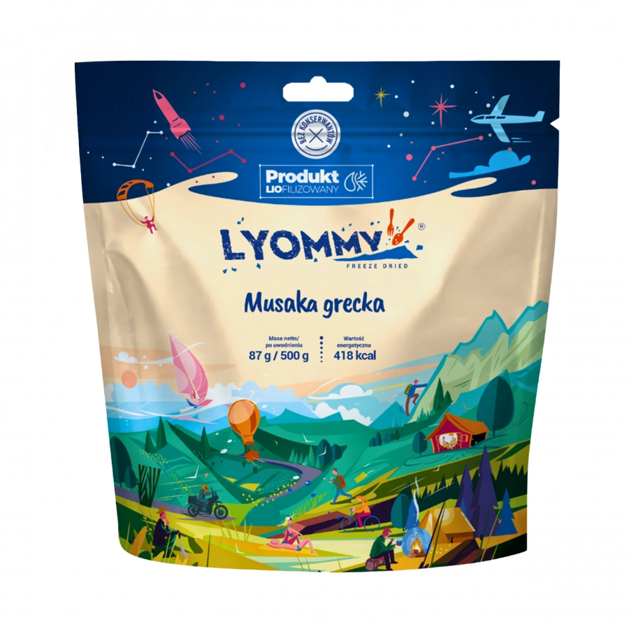 Musaka grecka Lyommy 500 g 1/2