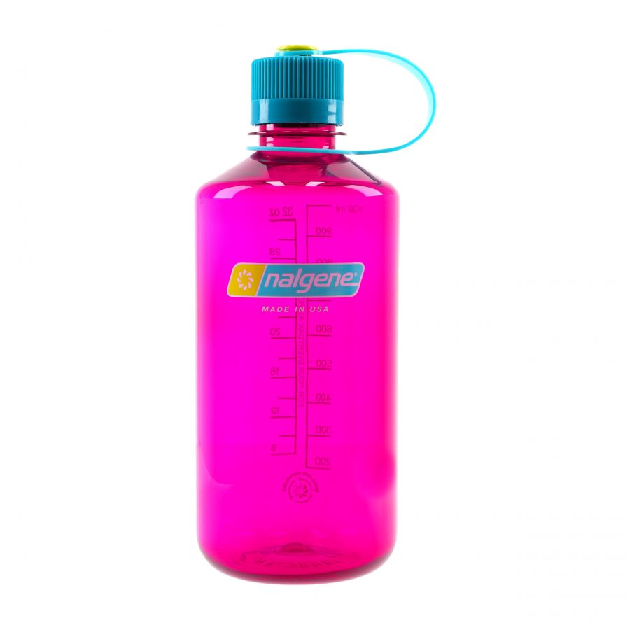 Nalgene Narrow Mouth 1 L Eggplant Bottle 1/4