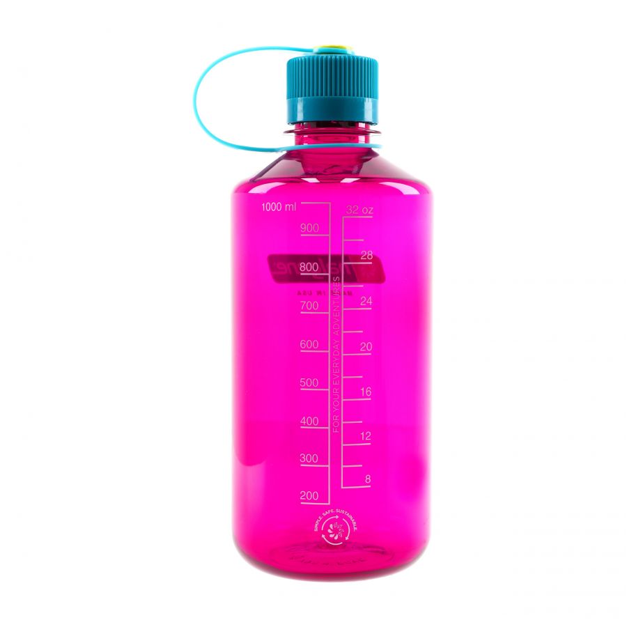 Nalgene Narrow Mouth 1 L Eggplant Bottle 2/4