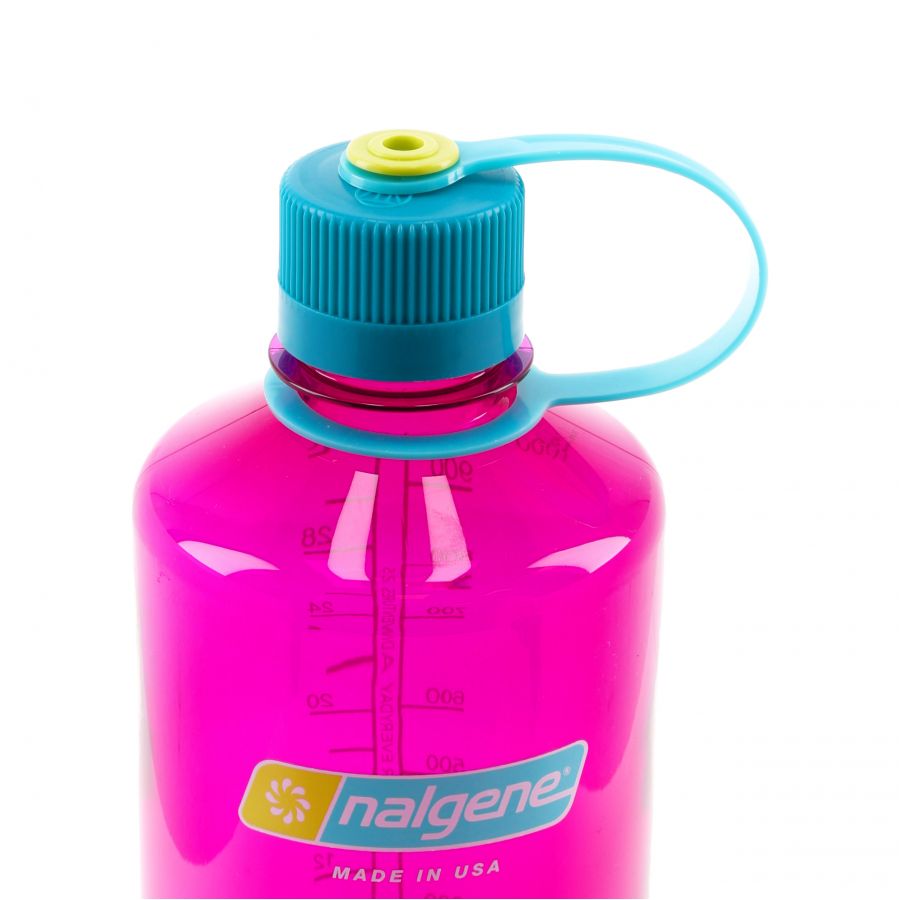 Nalgene Narrow Mouth 1 L Eggplant Bottle 3/4