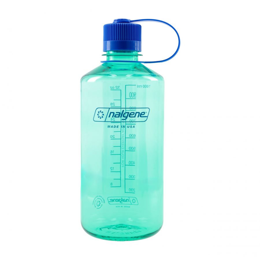 Nalgene Narrow Mouth 1 L Pastel Green Bottle 1/4