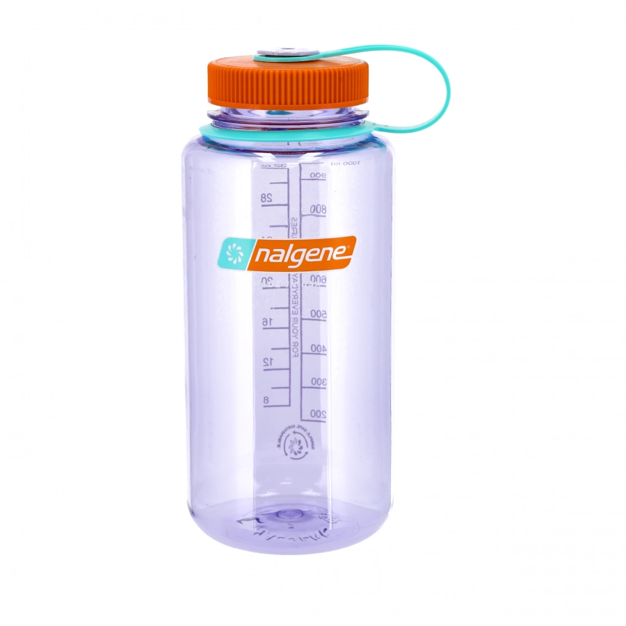 Nalgene Wide Mouth 1 L Amethyst Bottle 1/3