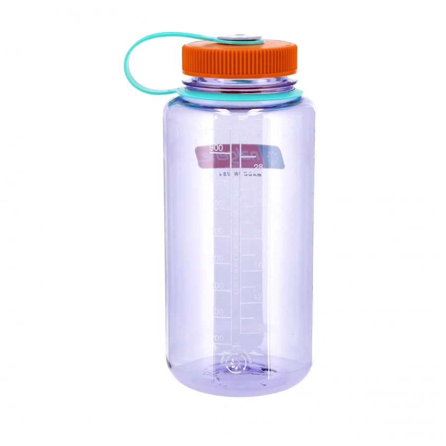 Nalgene Wide Mouth 1 L Amethyst Bottle 2/3