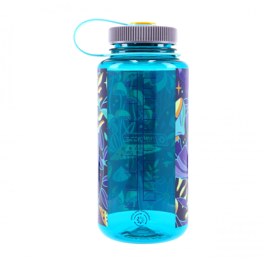 Nalgene Wide Mouth 1 L Botanical Mushrooms Bottle 2/4