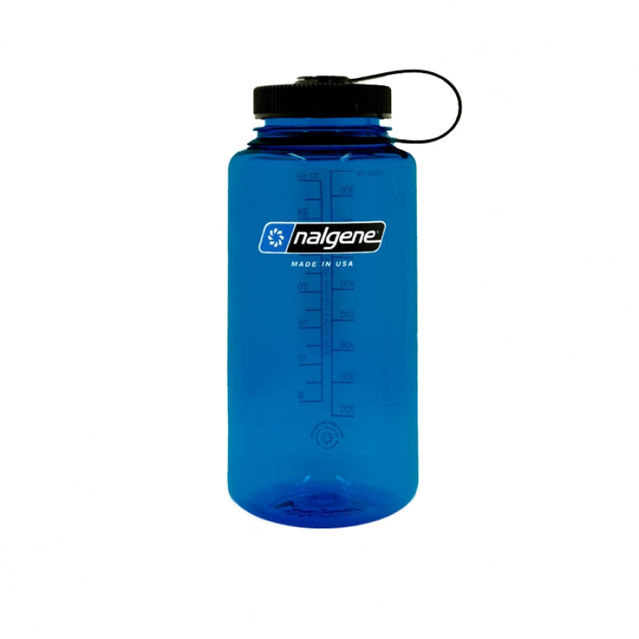 Nalgene Wide Mouth 1 l bottle blue 1/3