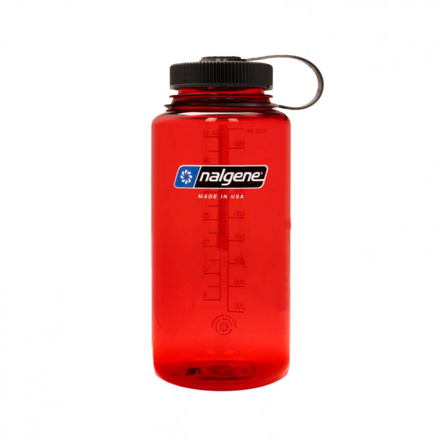 Nalgene Wide Mouth 1 l bottle red 1/1