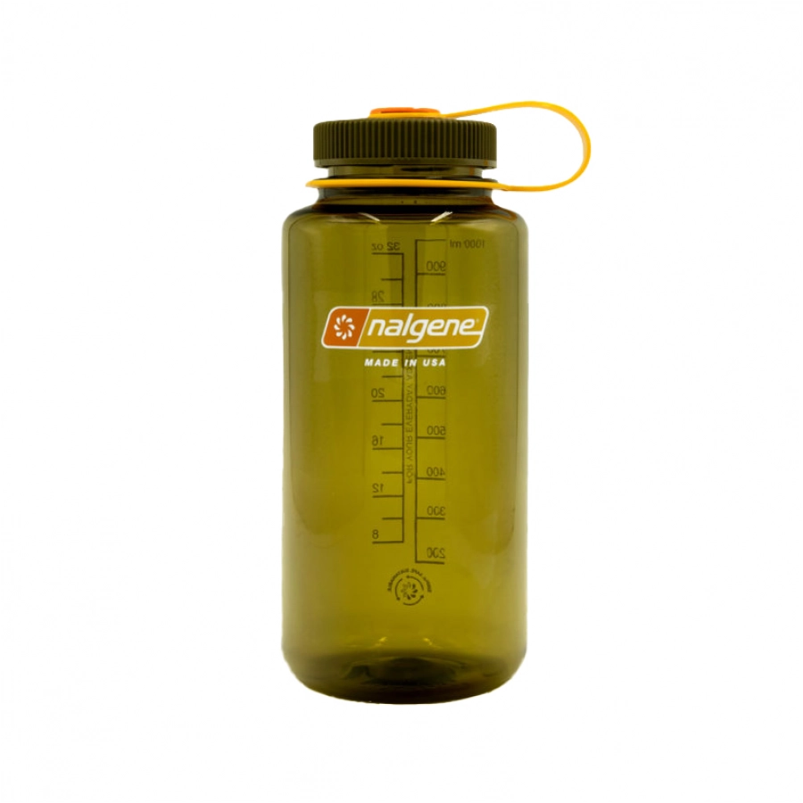 Nalgene Wide Mouth 1 l olive bottle 1/3